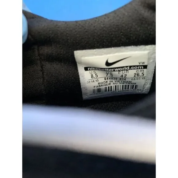 Nike SB Trainerendor SE Black White 644830-014 Mens Size 8.5 Straps Low Top - Picture 8 of 8